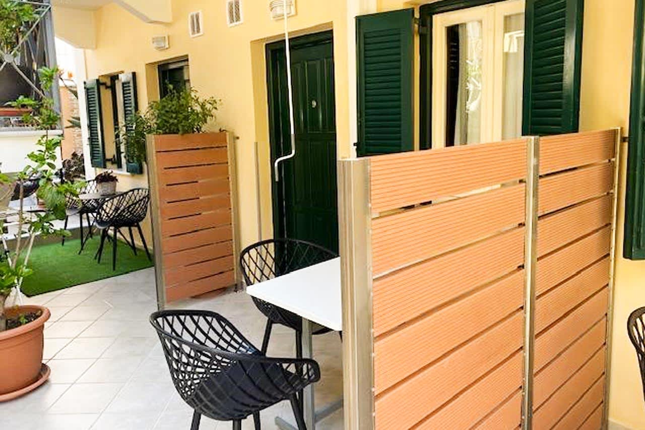 1-romsleilighet med terrasse og mulighet for ekstraseng