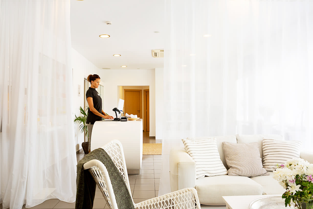 I hotellets spa kan du nyte deilige og velgjørende behandlinger