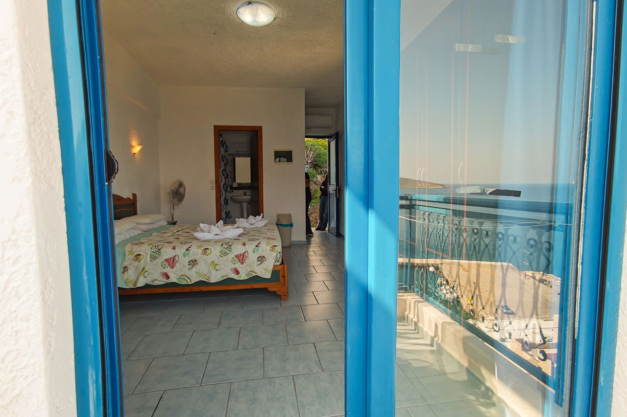 1-romsleilighet med balkong mot havet
