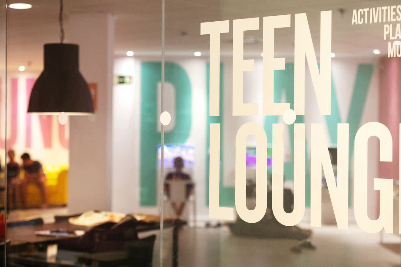 Teen Lounge er møteplassen for alle ungdommer