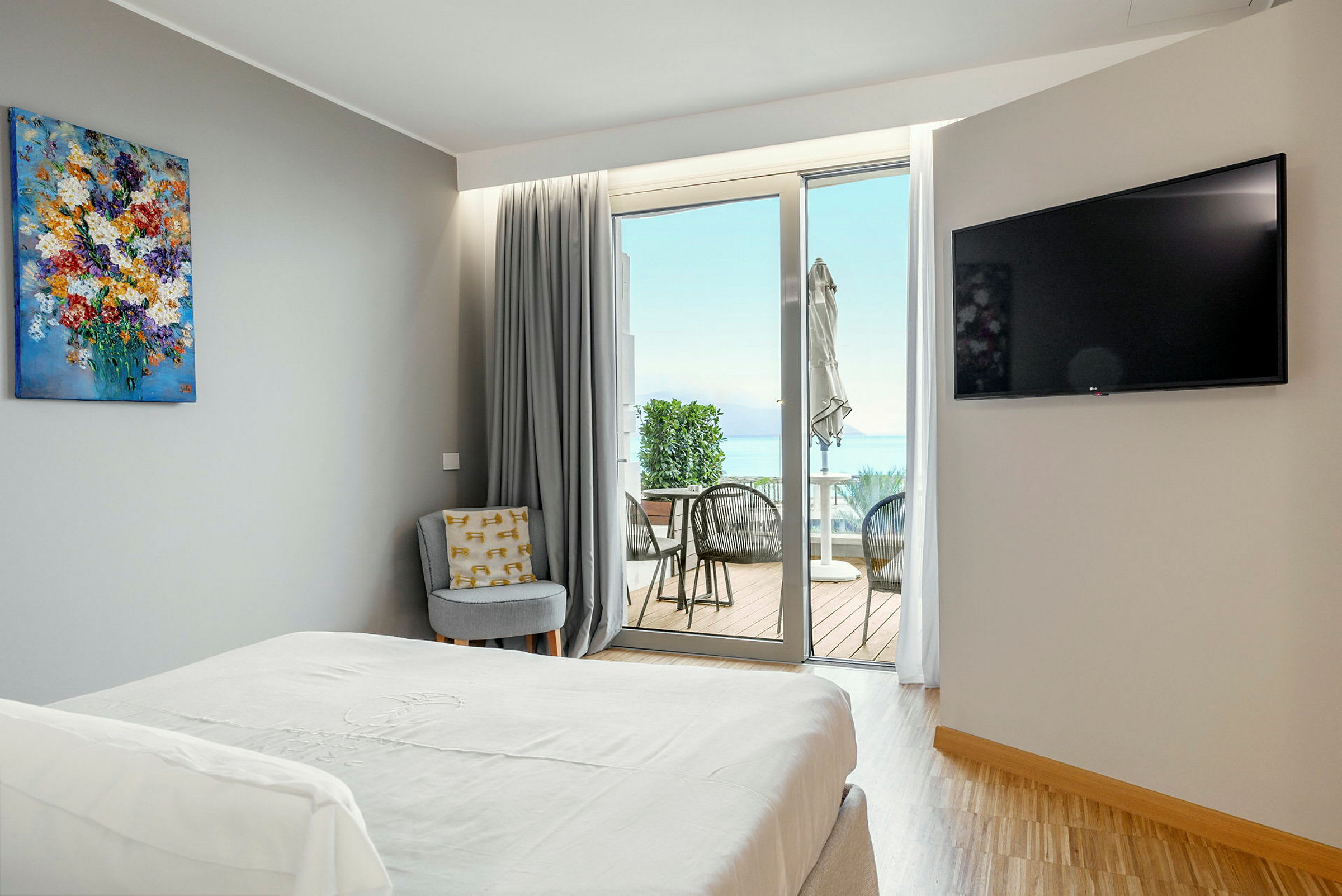 Juniorsuite med havutsikt
