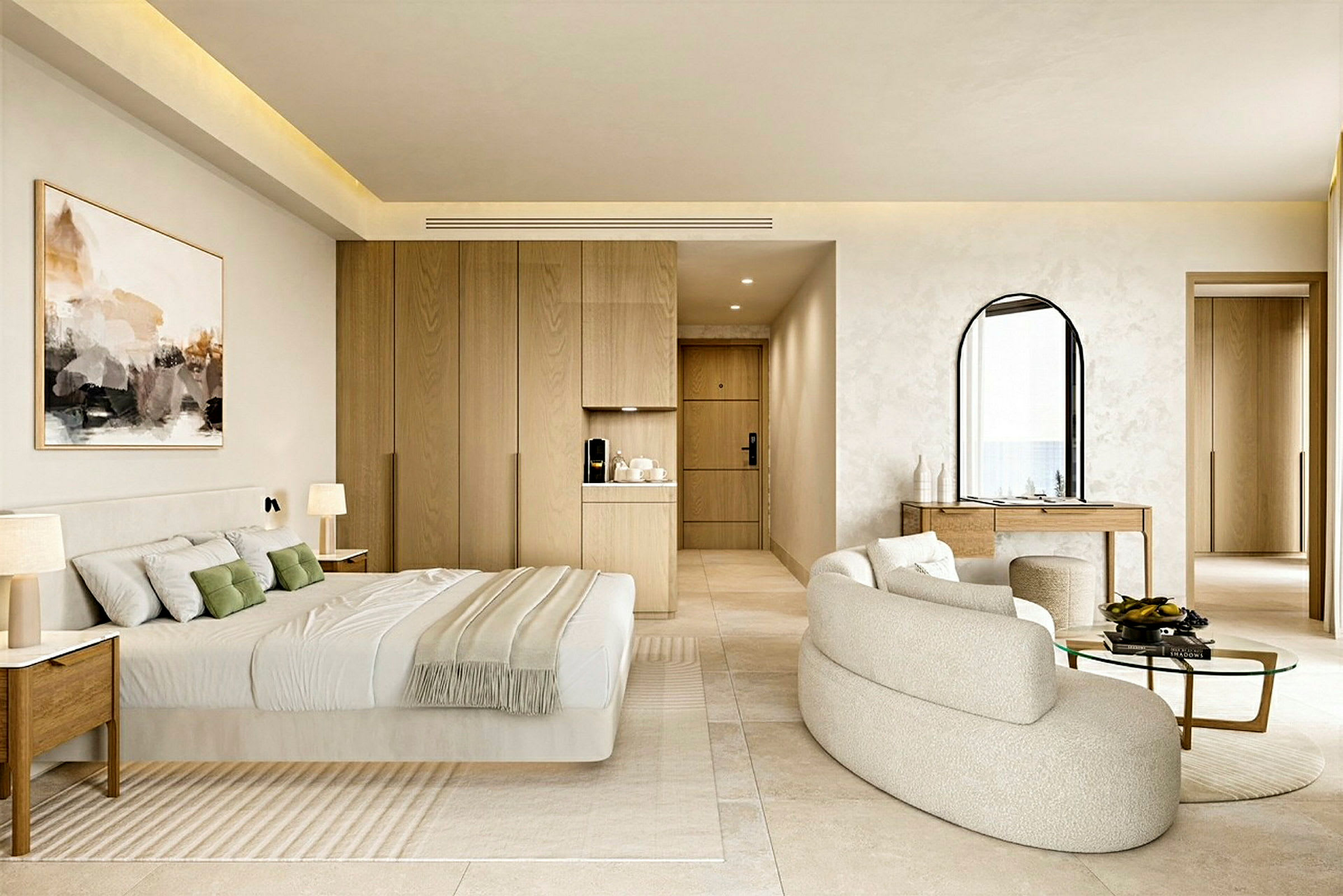 Suite med to rom og havutsikt (bildet er en illustrasjon, endringer kan forekomme.)