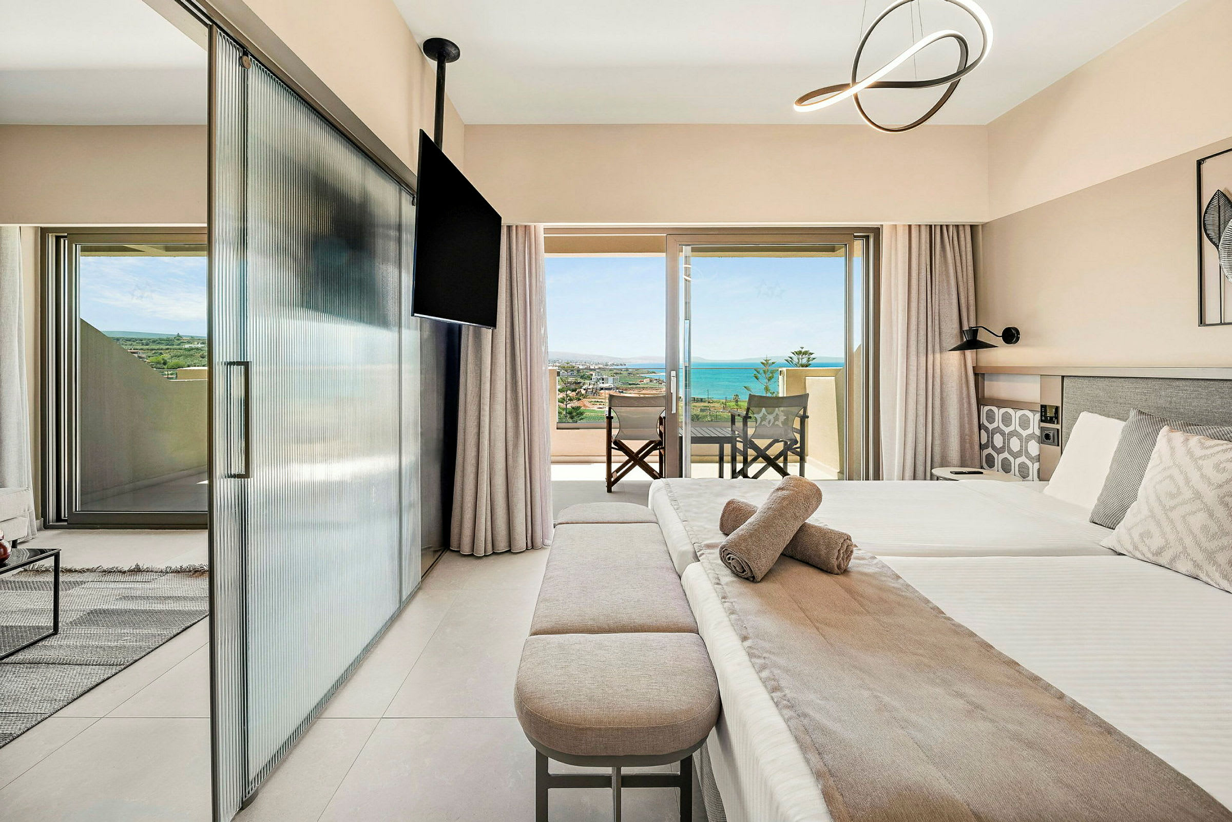 Juniorsuite med begrenset havutsikt