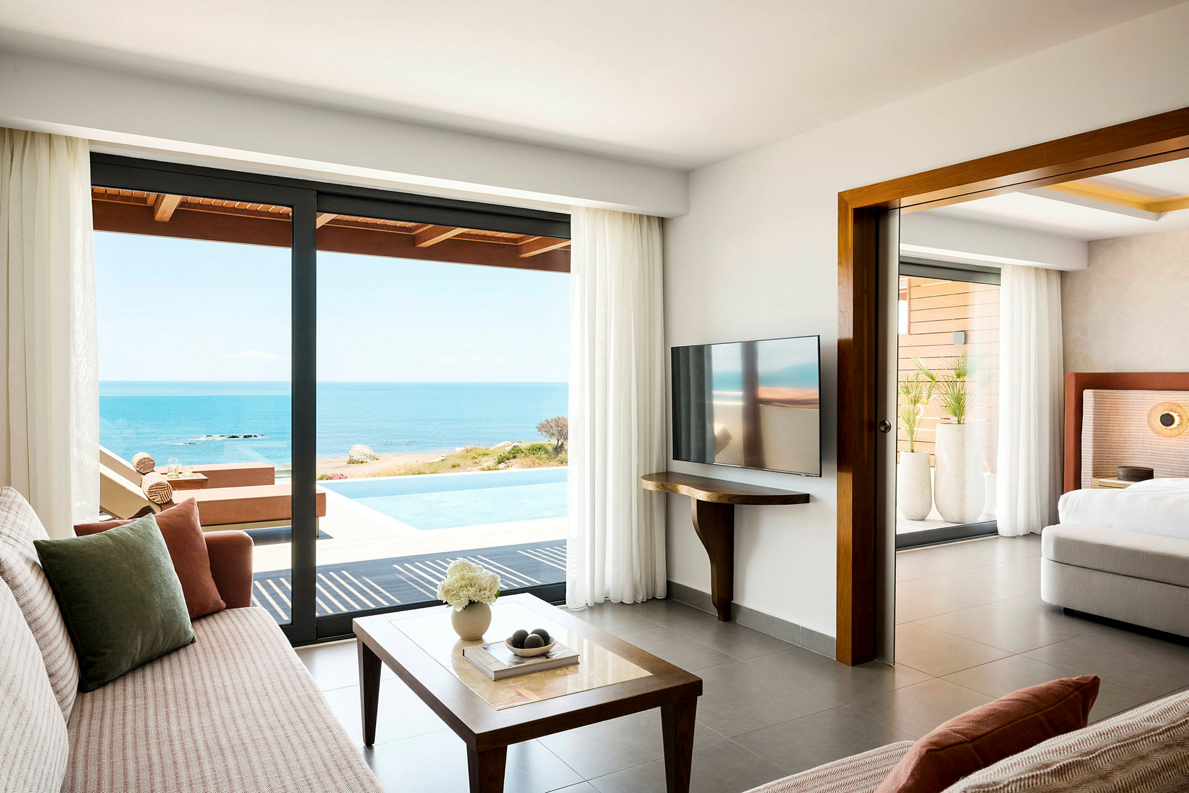 Executive suite med privat basseng