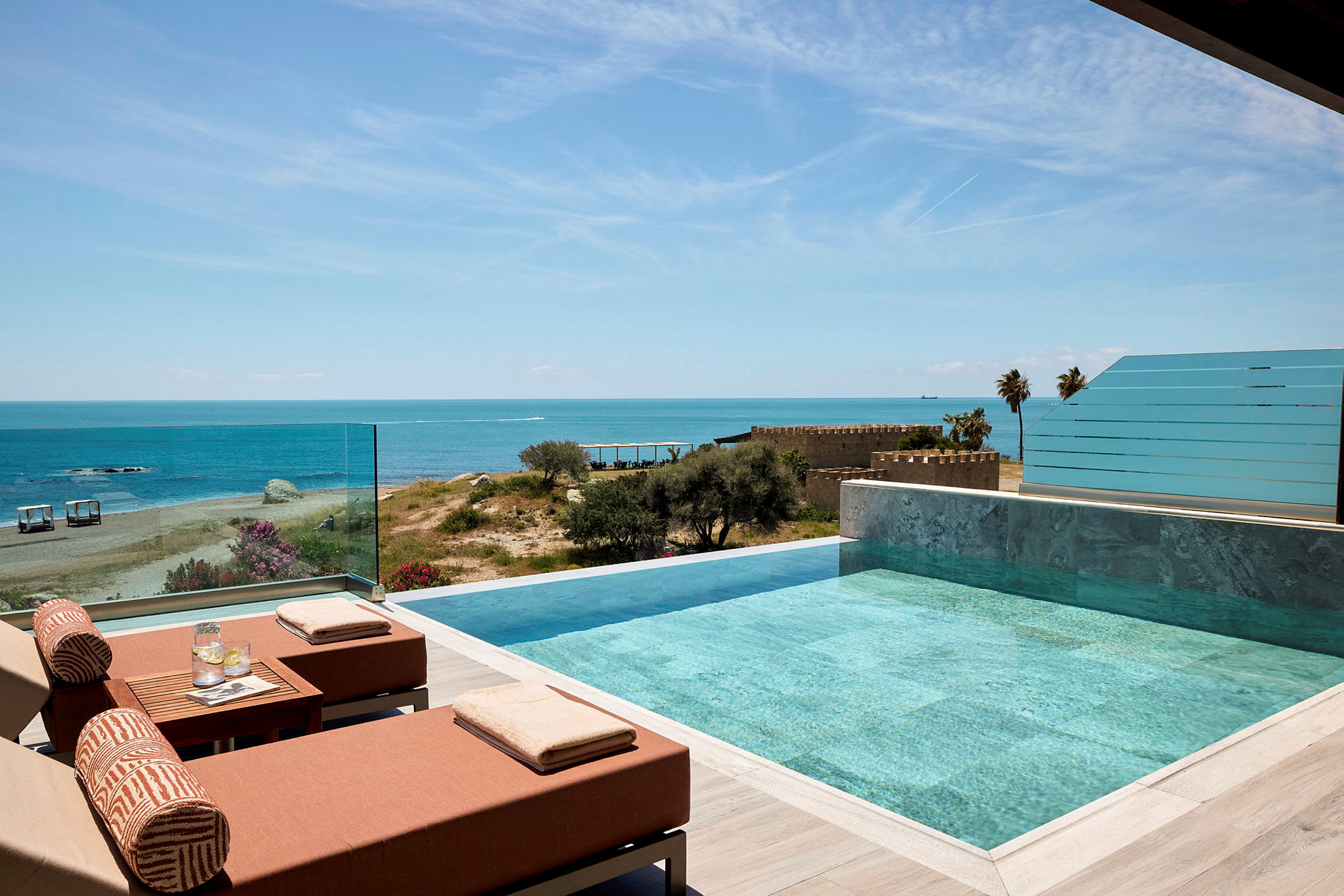 Executive suite med privat basseng