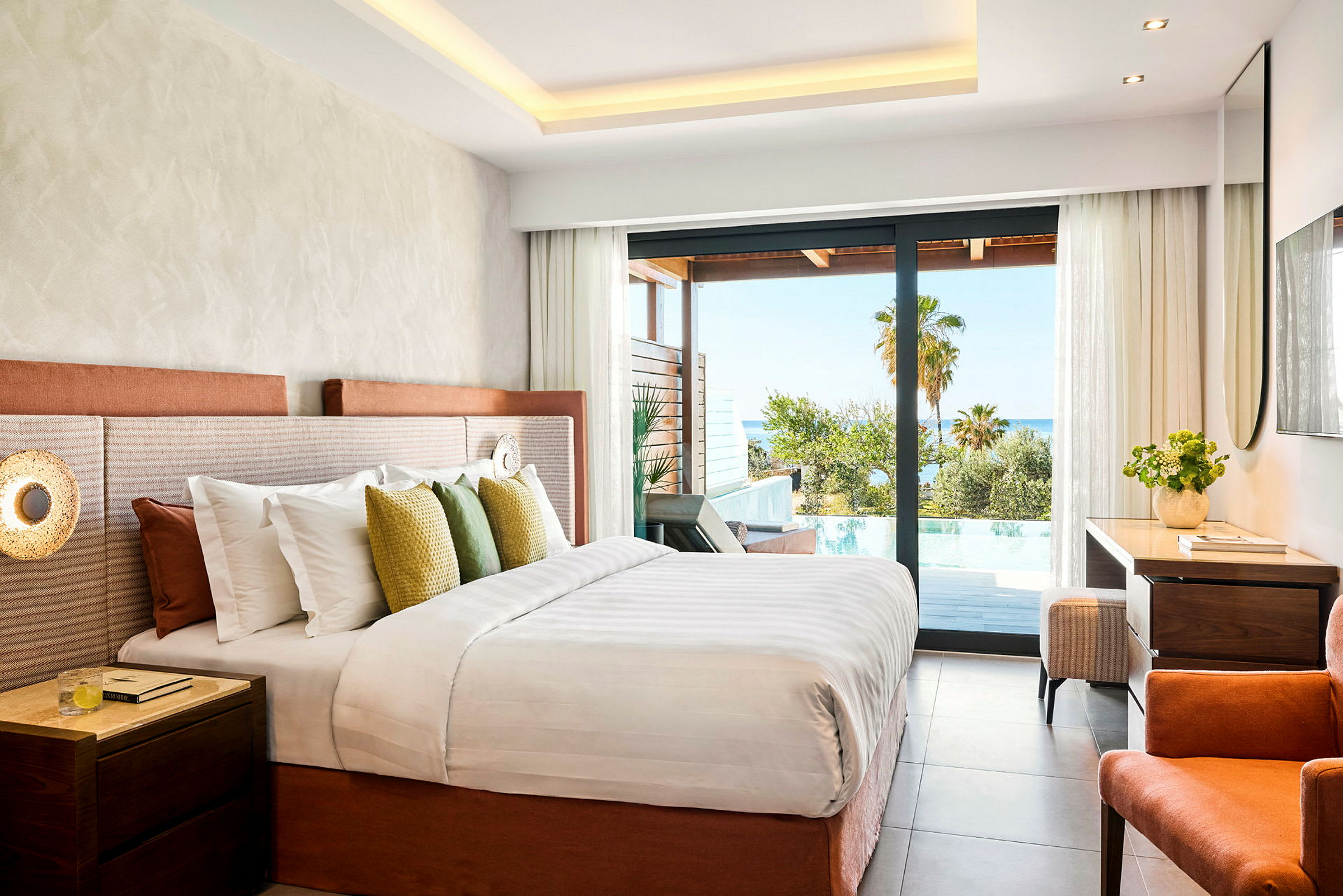 Juniorsuite med privat basseng