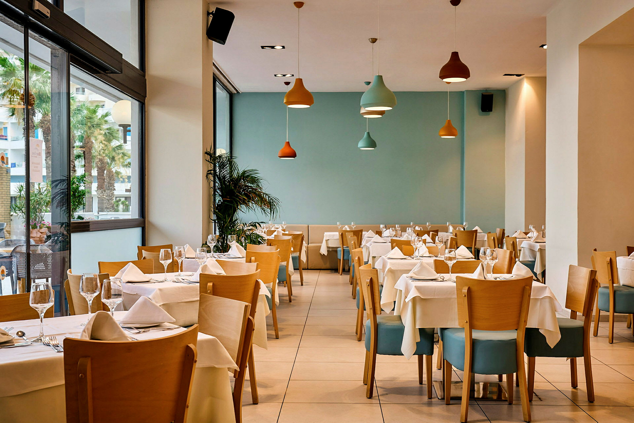 À la carte-restaurant med greske retter
