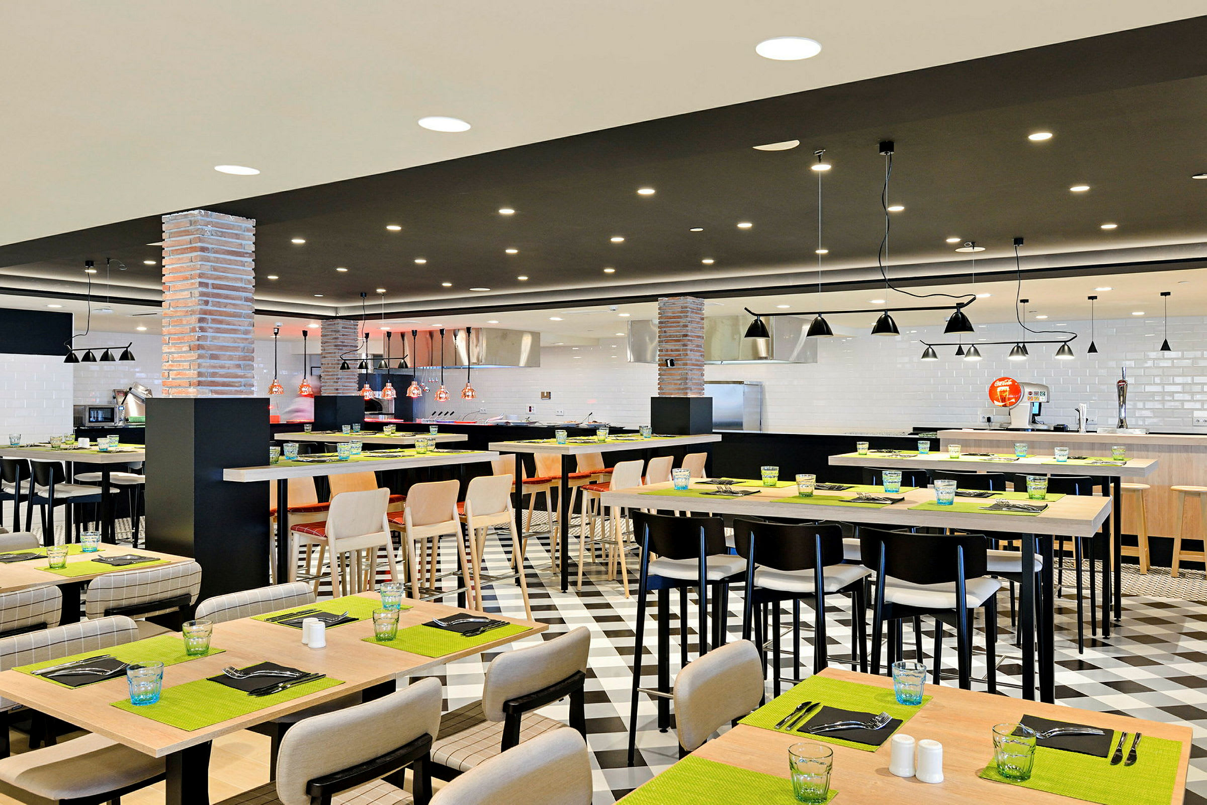 Hotellets andre bufférestaurant