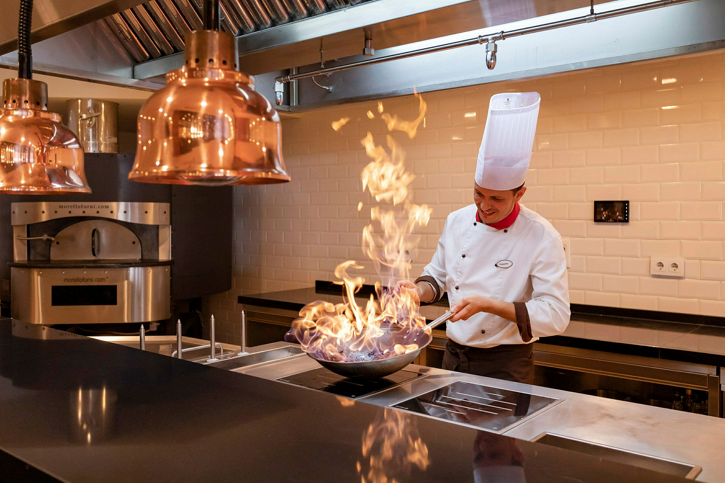 Showcooking i bufférestauranten