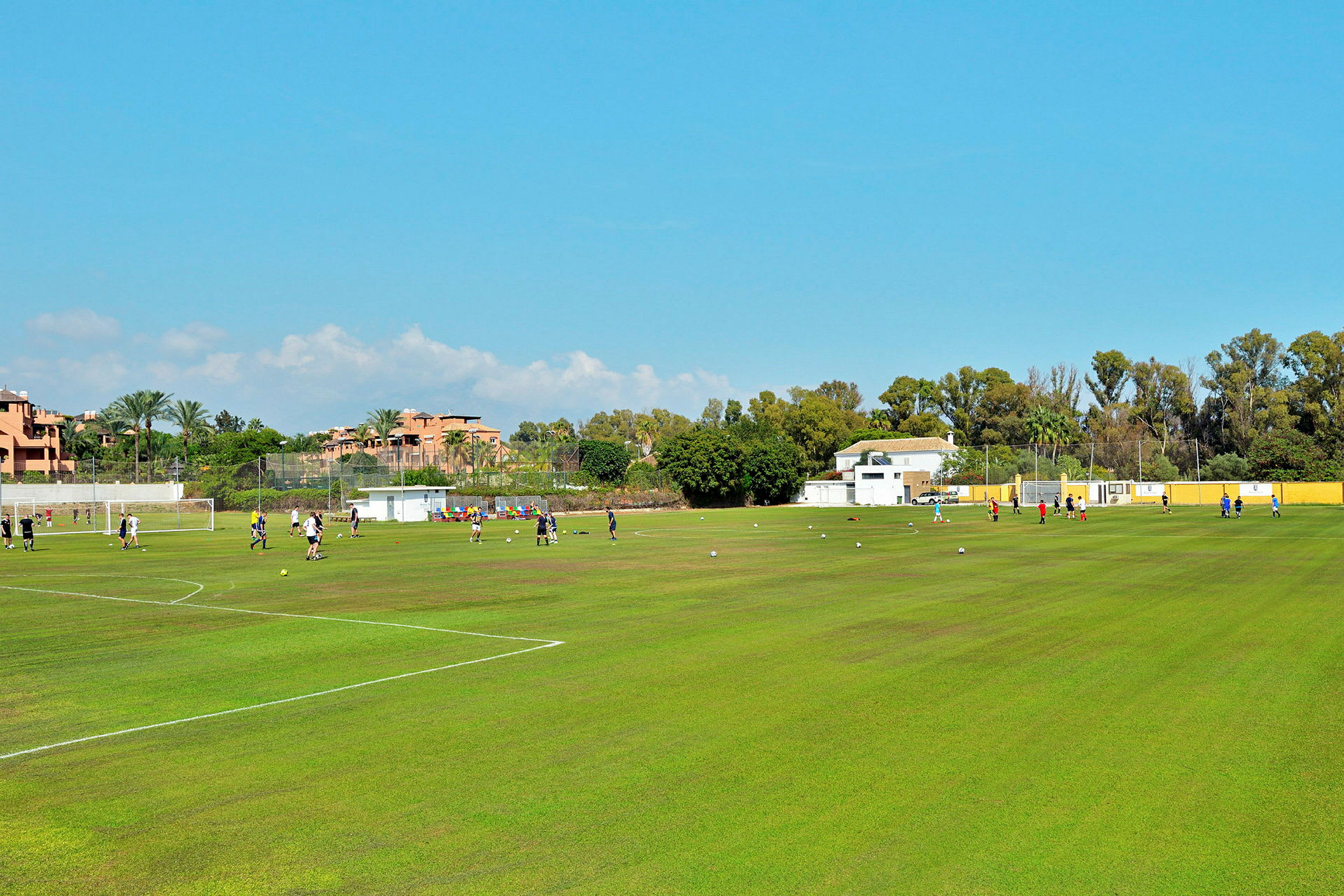 Hotellets fotballbane