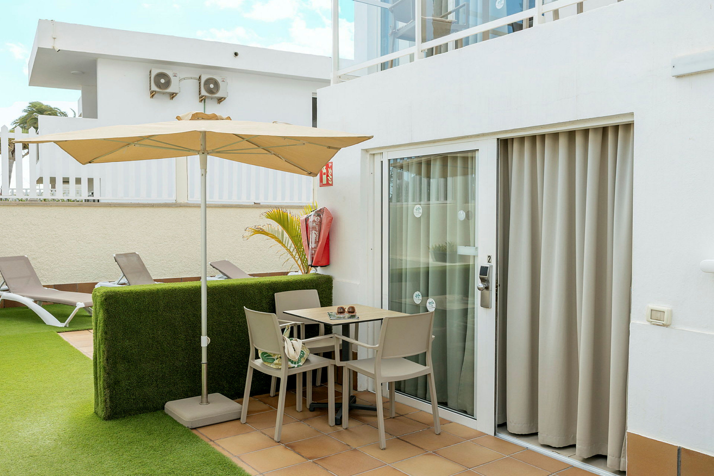 2-romsleilighet med balkong eller terrasse