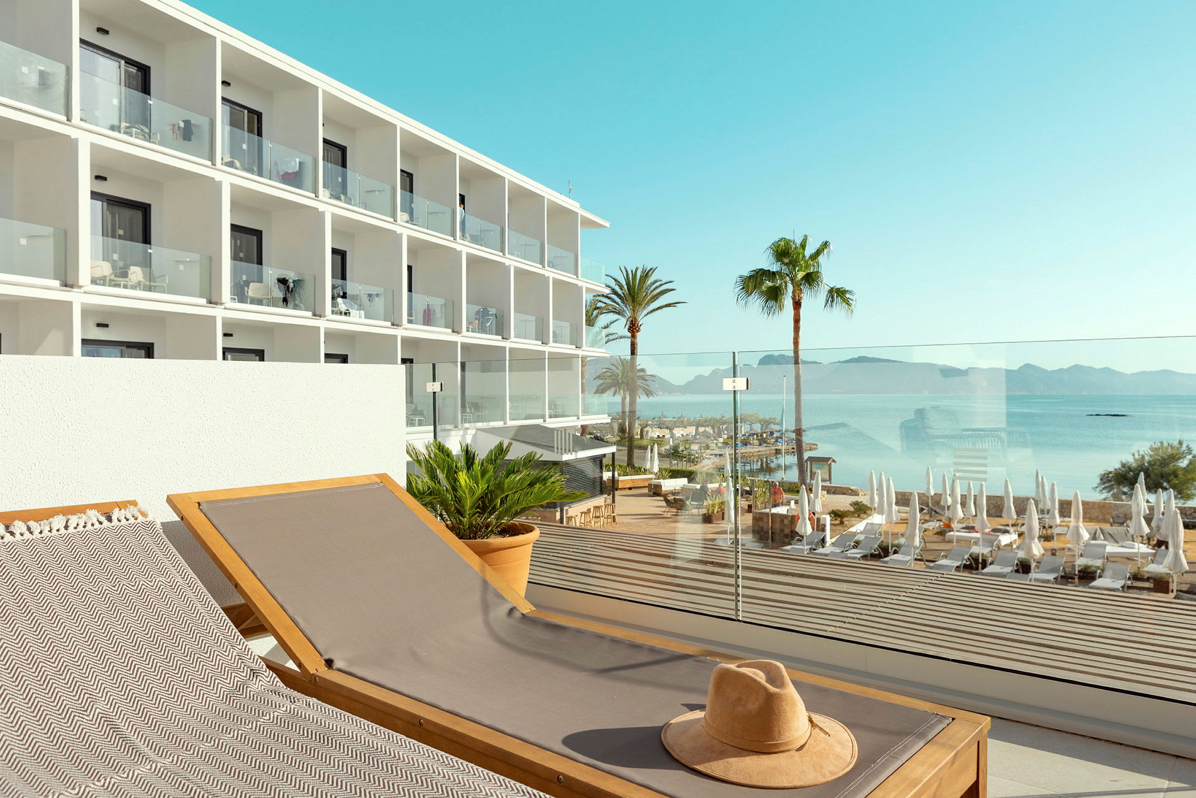 Mindre Prime Lounge Suite, 1 rom, stor balkong med havutsikt