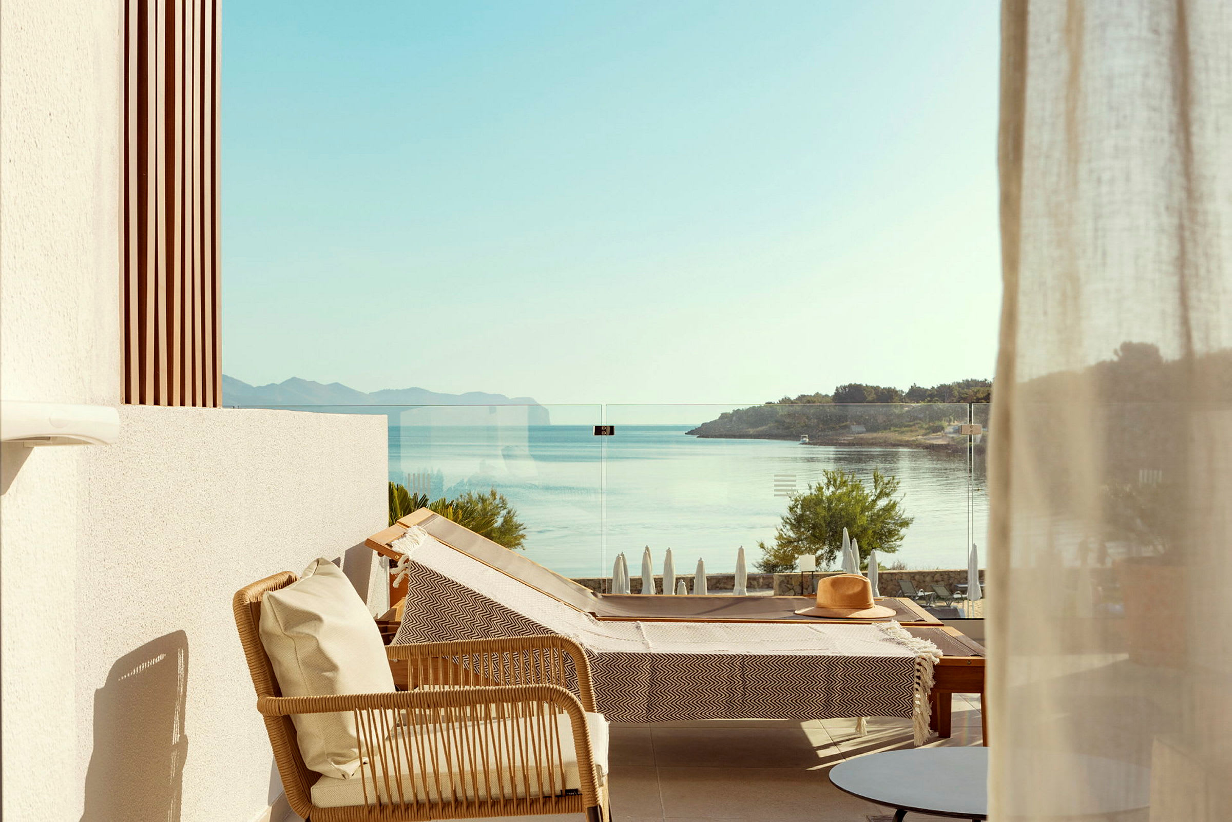 Mindre Prime Lounge Suite, 1 rom, stor balkong med havutsikt