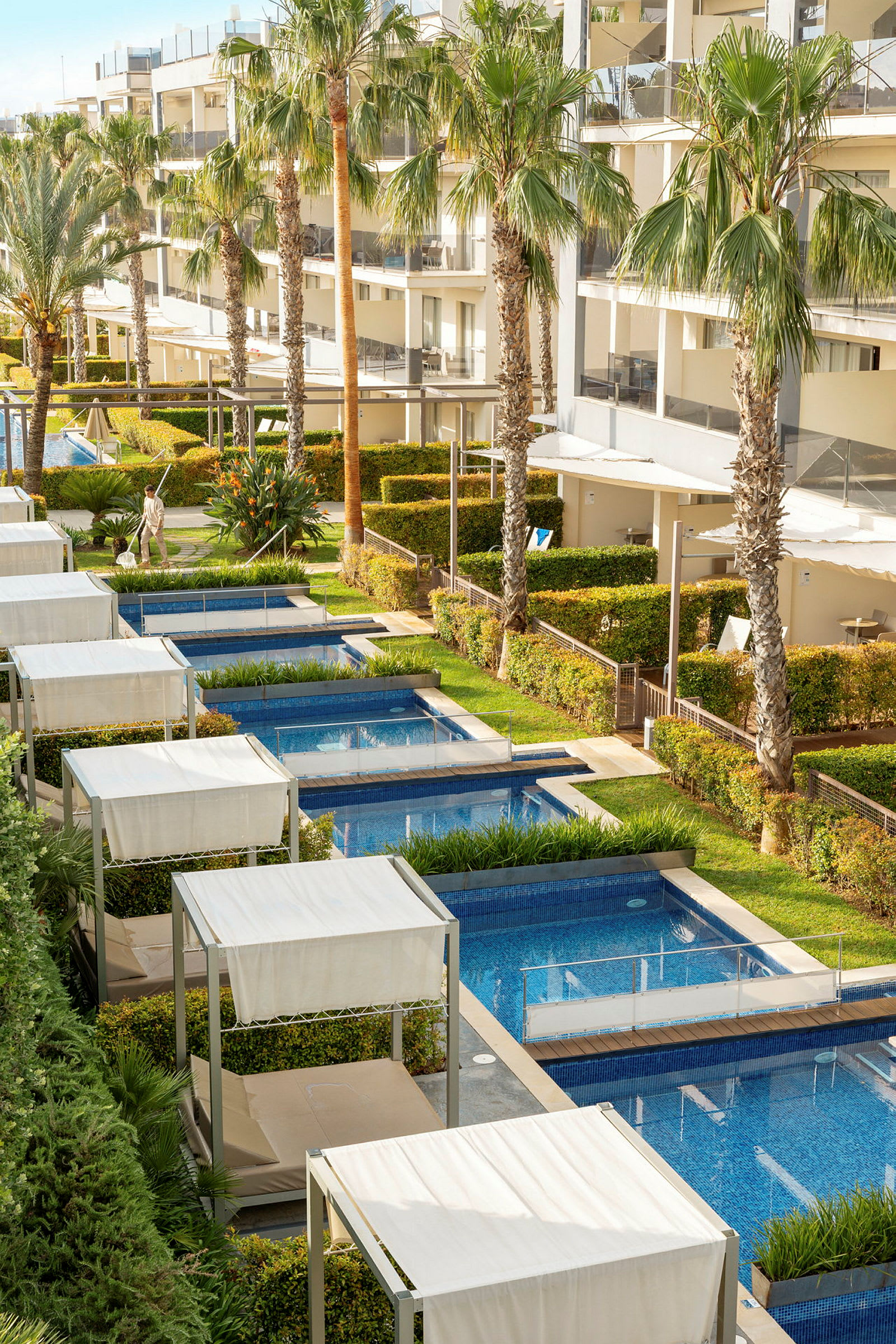 Juniorsuite med privat basseng