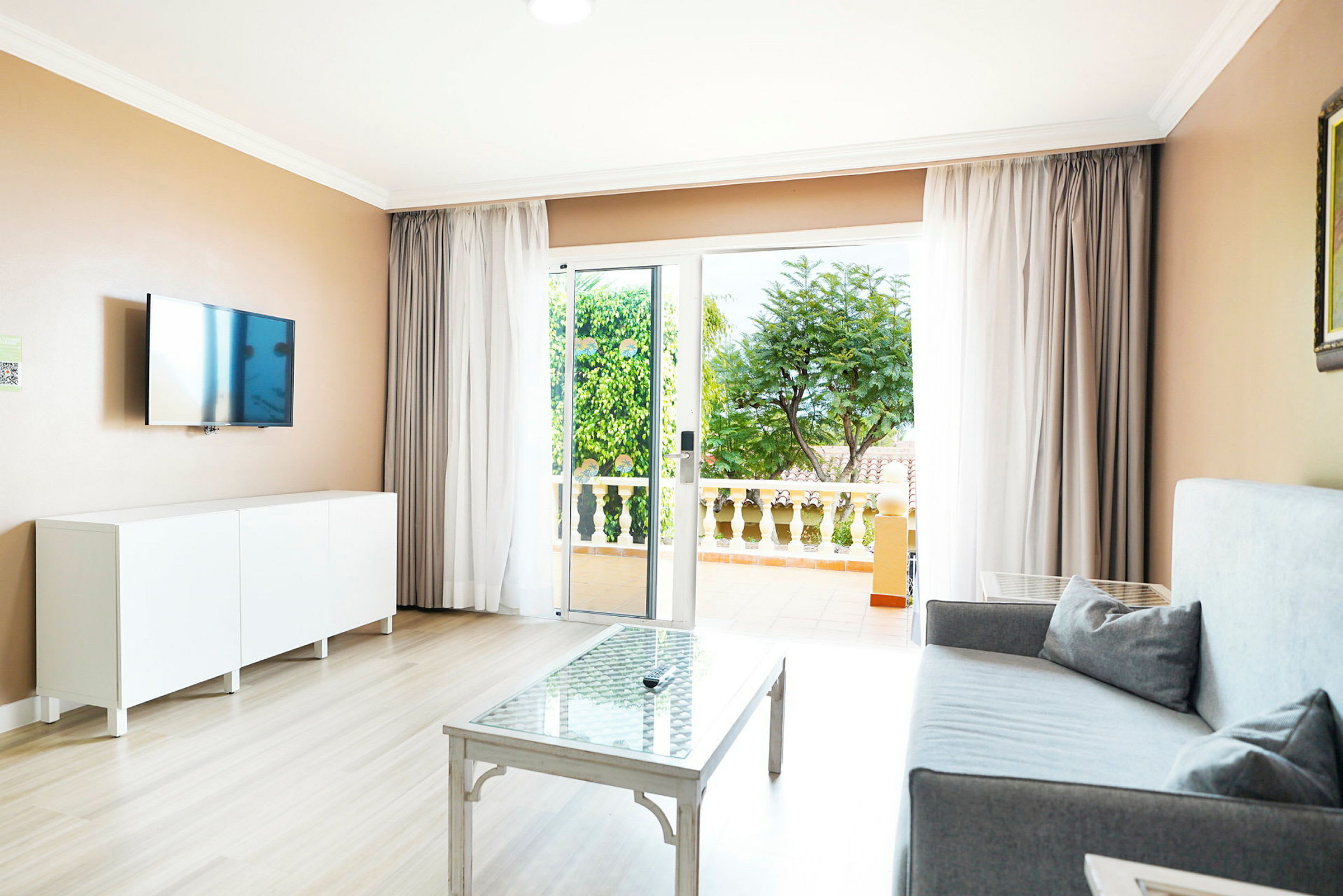 3-romsleilighet i bungalow med tre ordinære senger