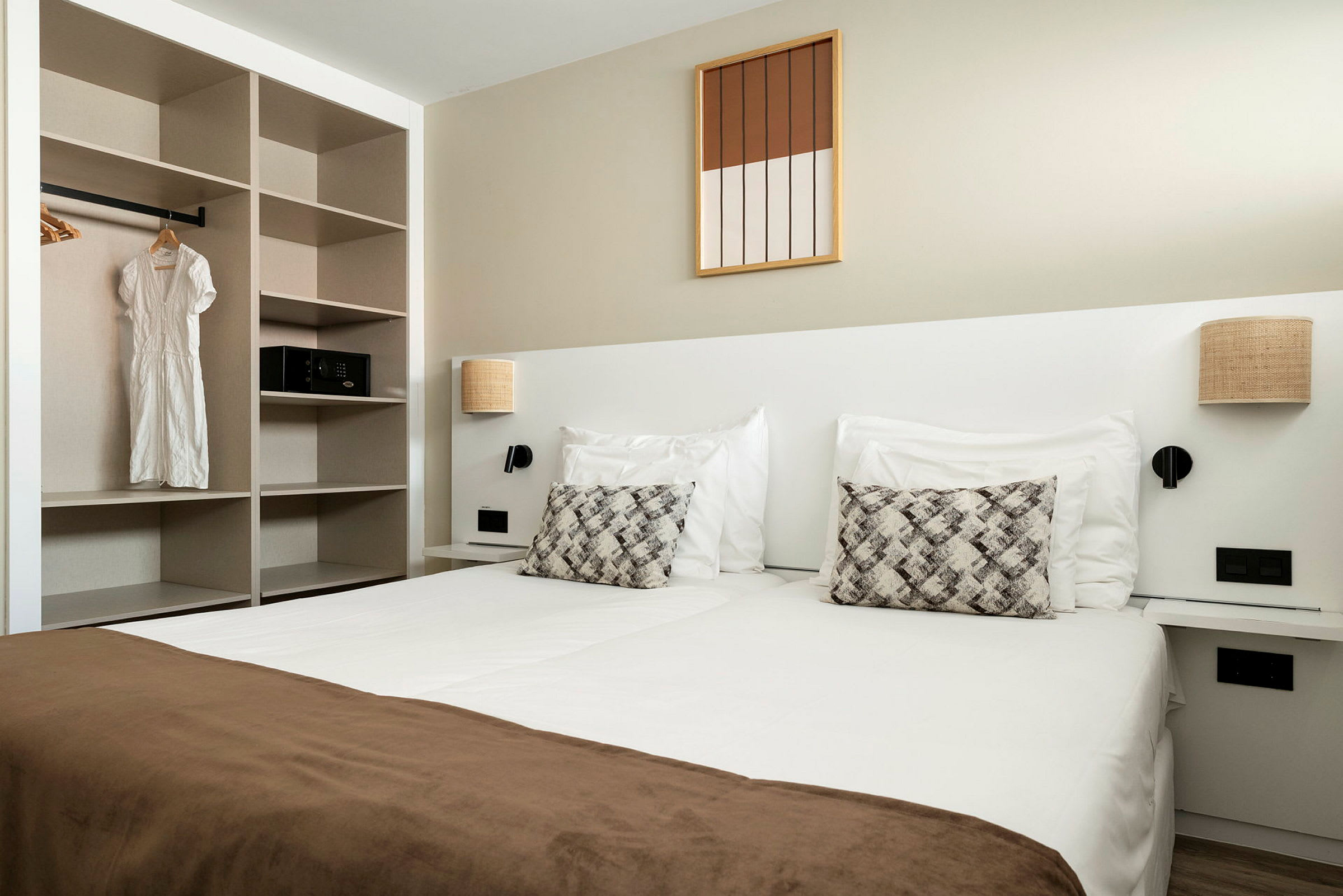 Eksempel på soverom i Junior Suite og Grand Suite