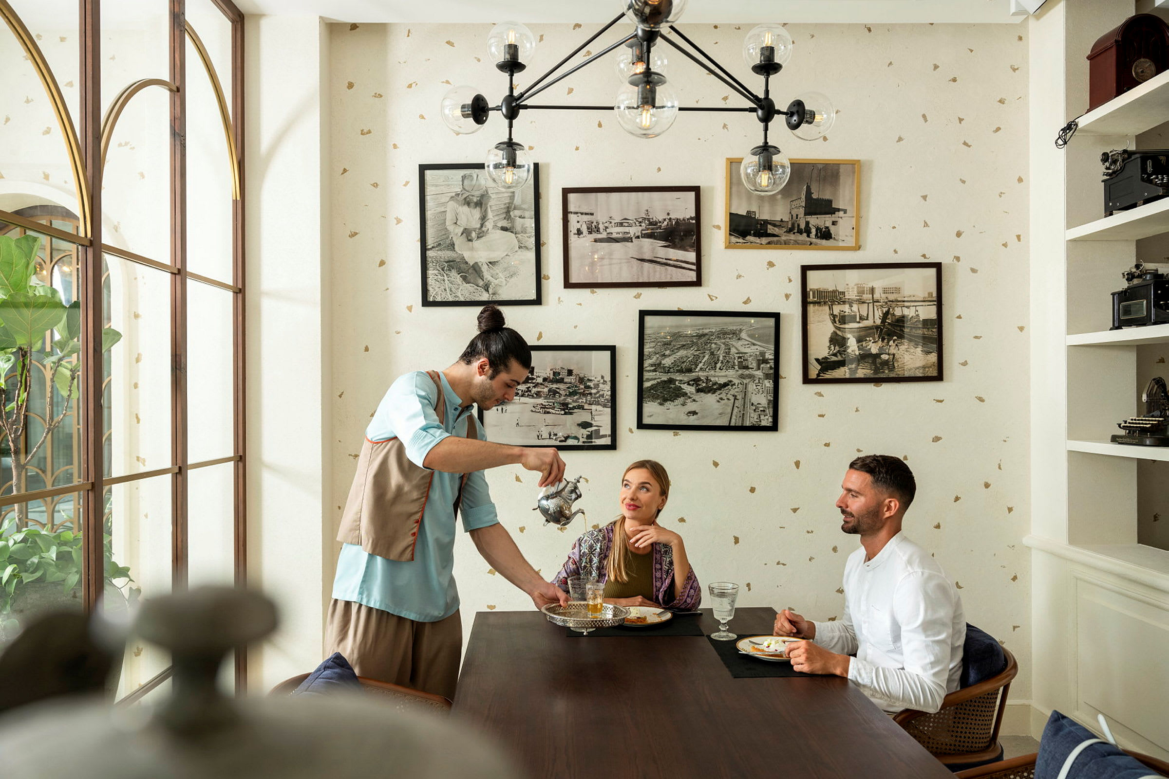 Restaurant med retter fra Middelhavet
