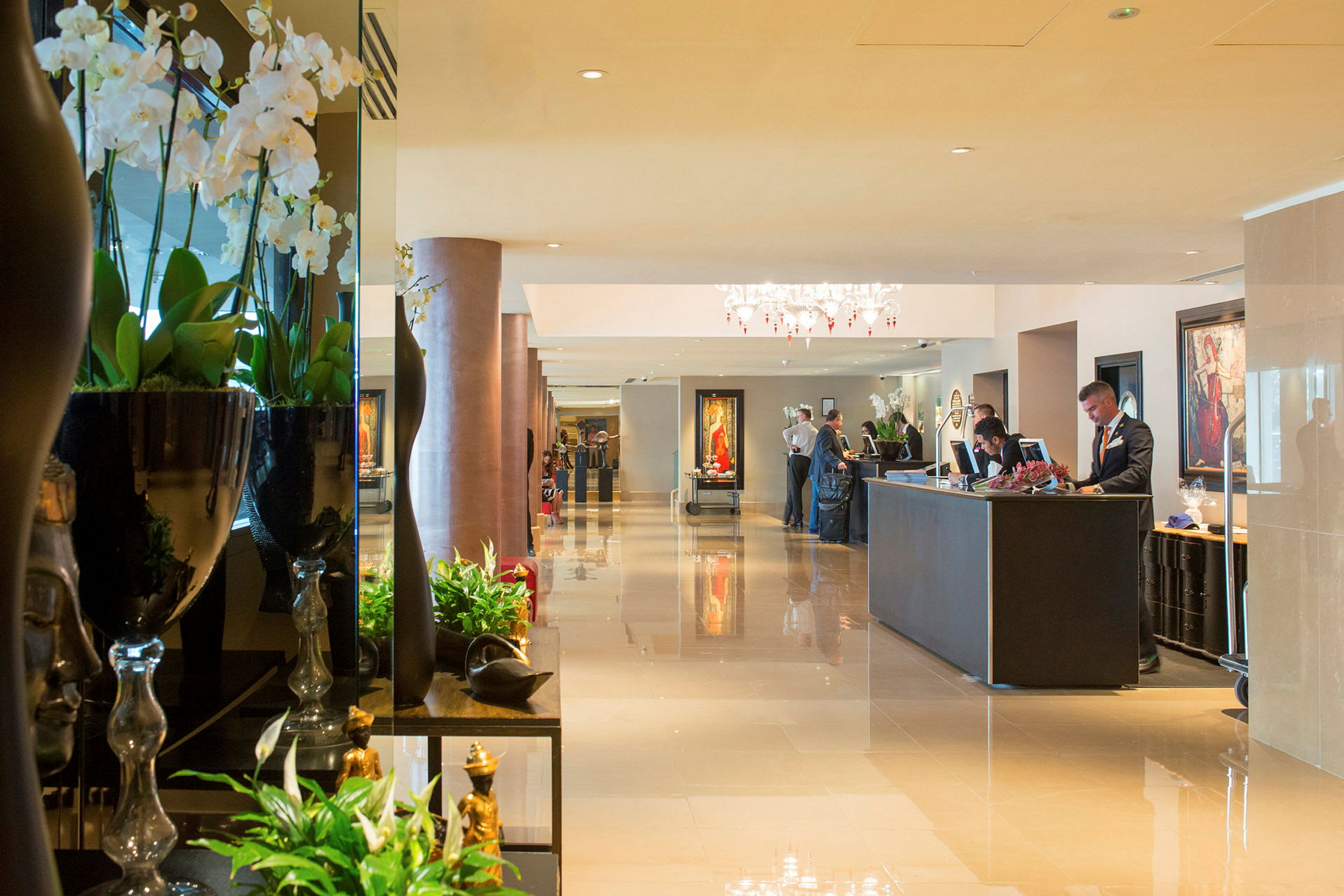 Resepsjon og lobby
