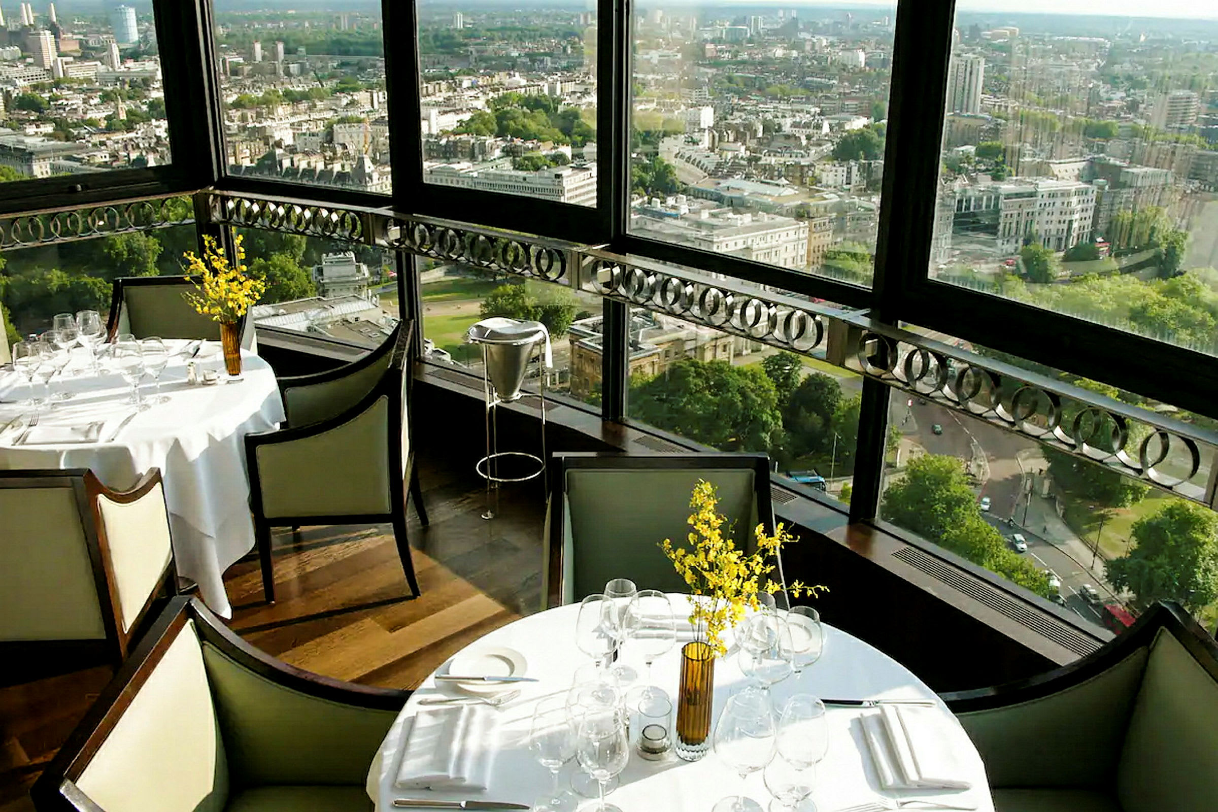 Den Guide Michelin-belønnede restauranten Galvin at Windows