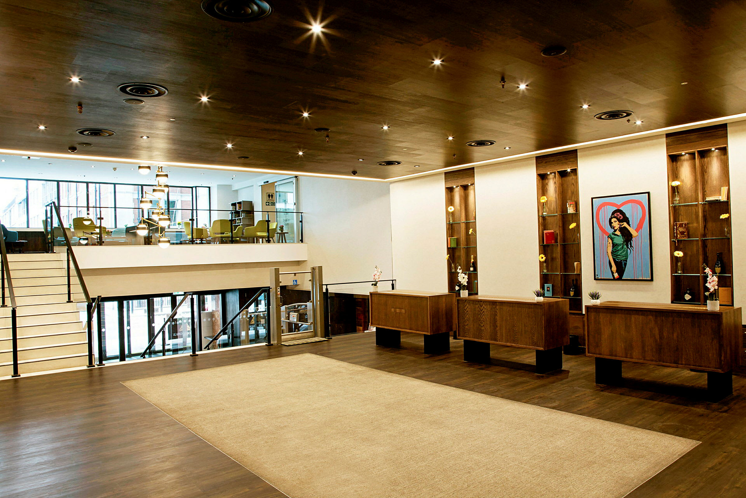 Resepsjon og lobby