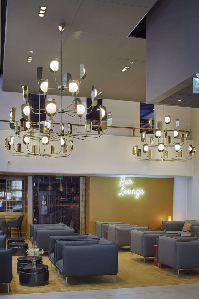 Sitteområde i lobbyen