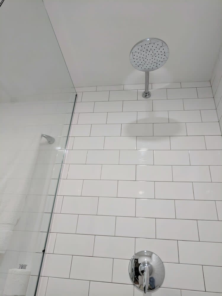 Dusj på badet
