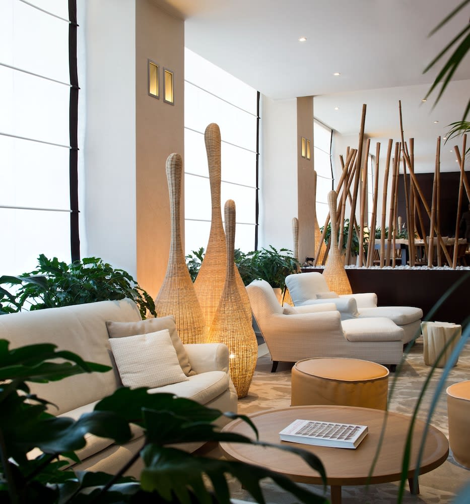 Sitteområde i lobbyen