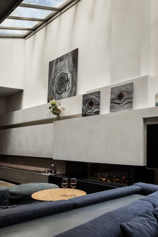 Sitteområde i lobbyen