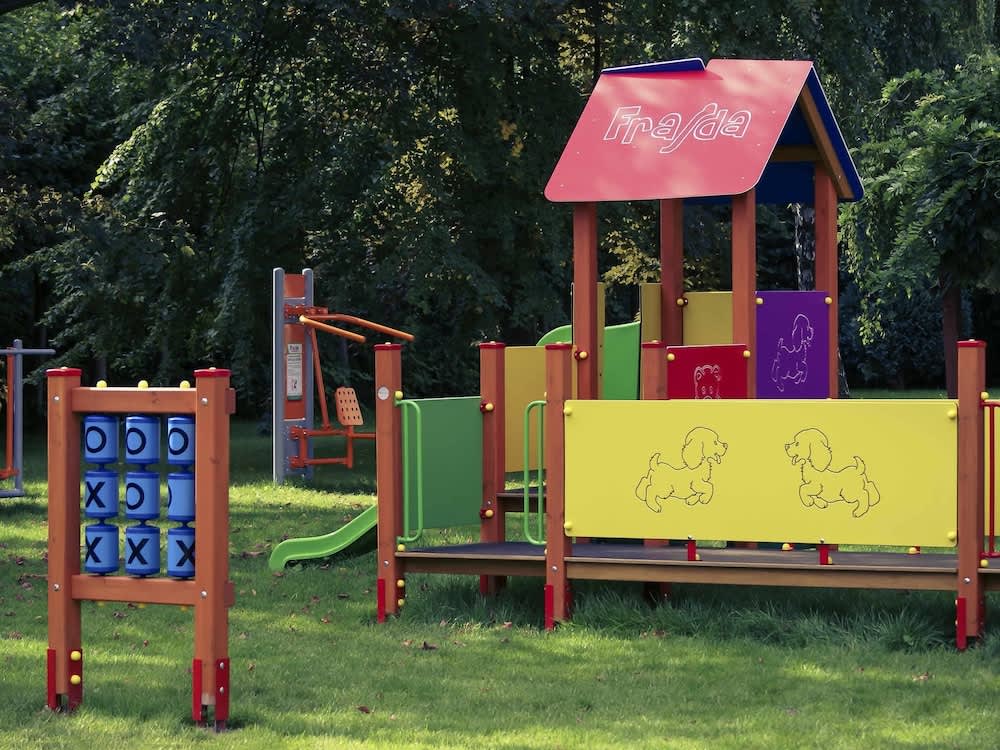 Utendørs lekeområde for barn