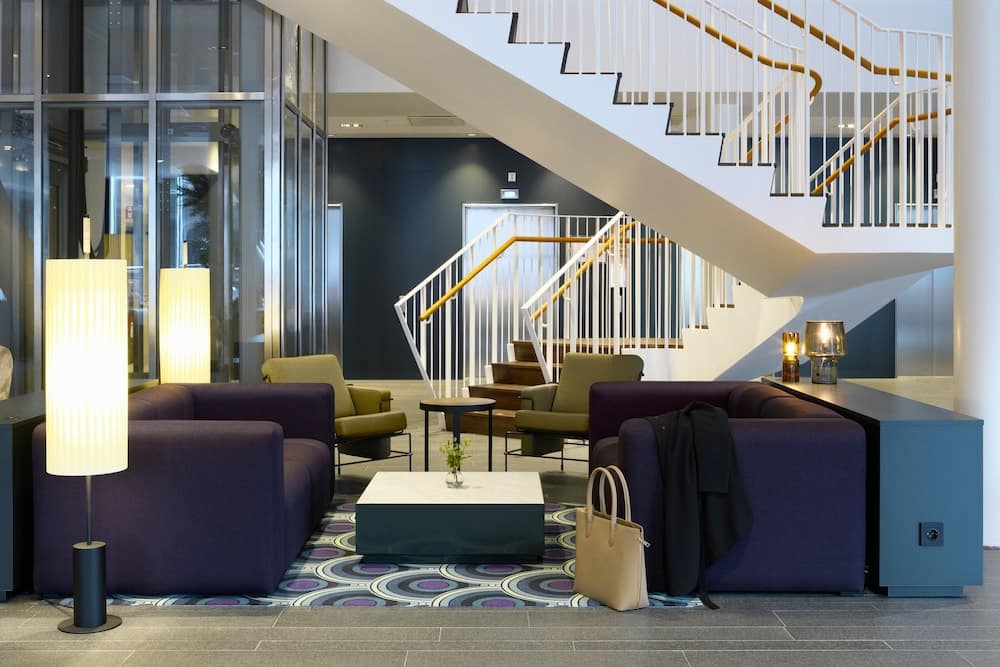 Sitteområde i lobbyen