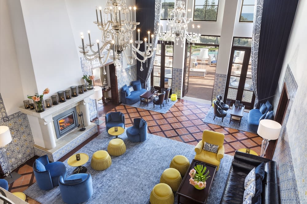 Sitteområde i lobbyen