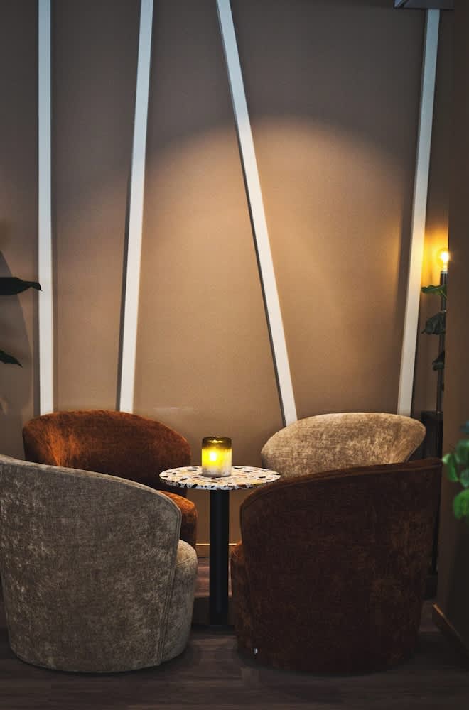 Sitteområde i lobbyen