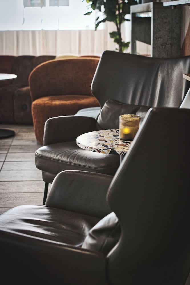 Sitteområde i lobbyen
