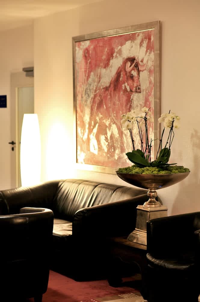 Sitteområde i lobbyen