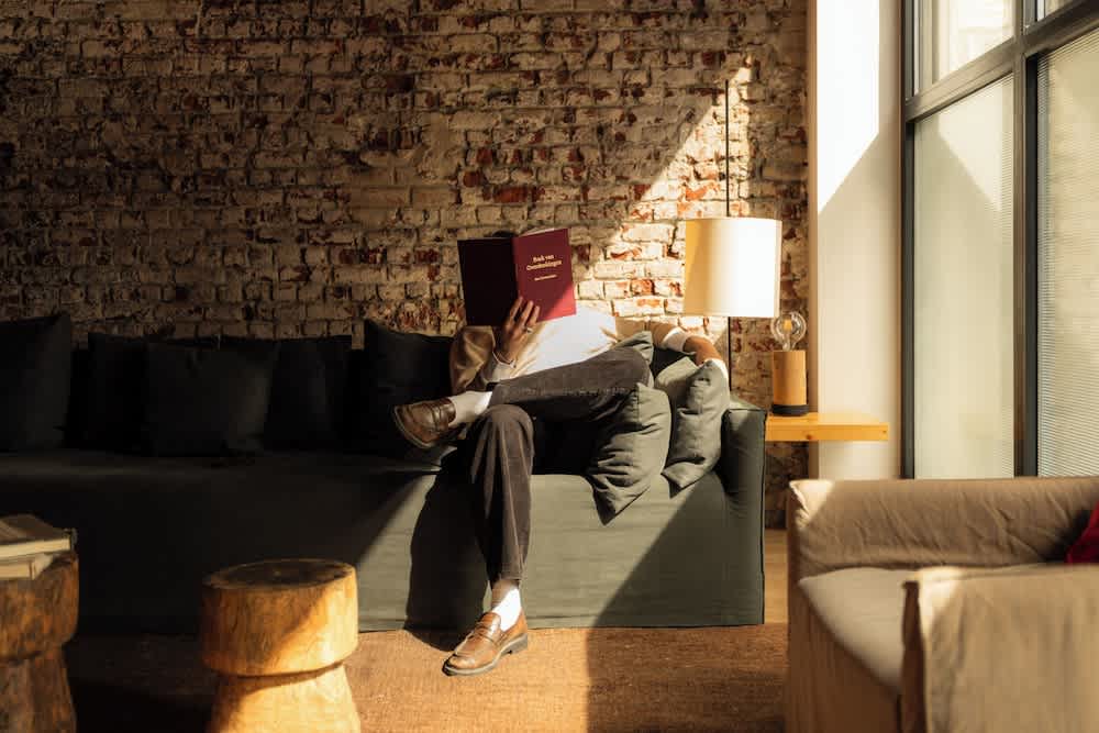 Sitteområde i lobbyen