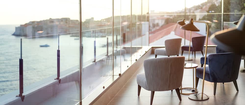 Sitteområde i lobbyen