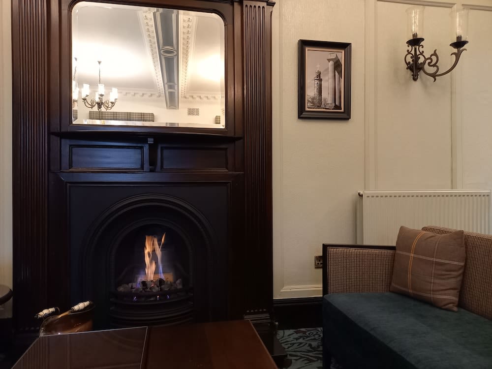 Sitteområde i lobbyen