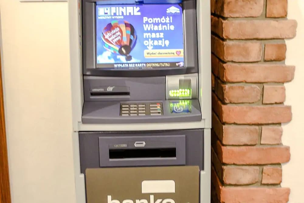 Minibank/banktjenester på stedet