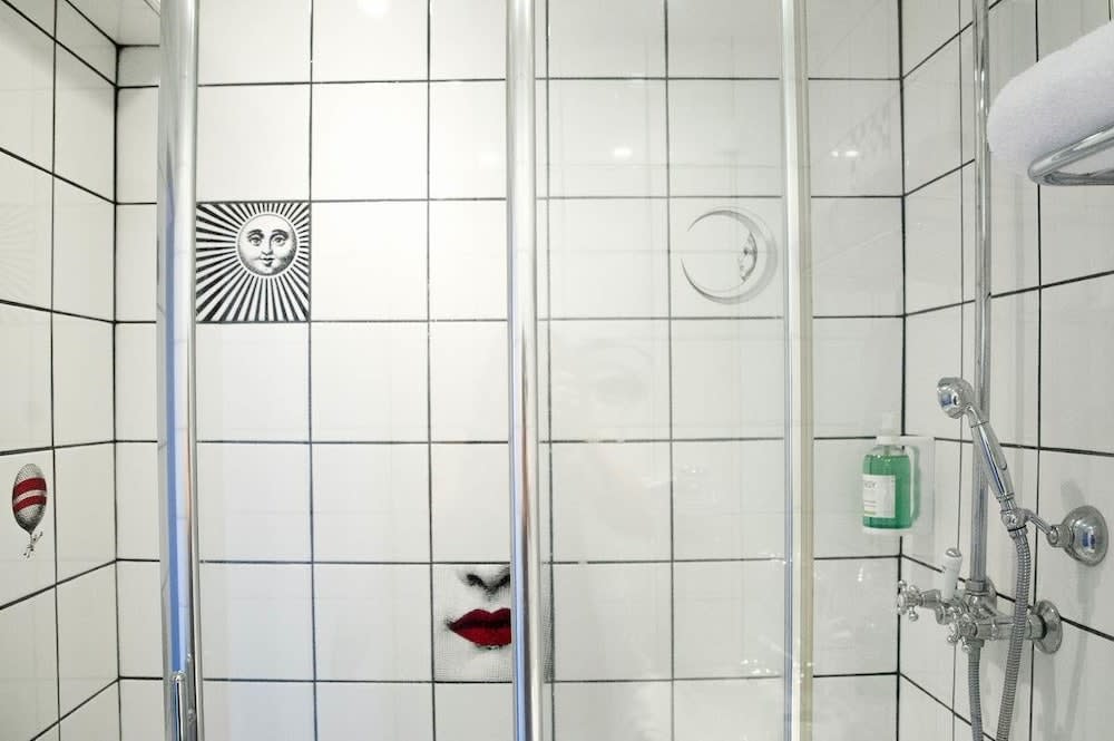 Dusj på badet