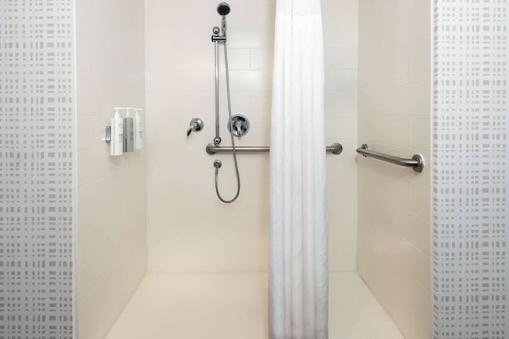 Dusj på badet