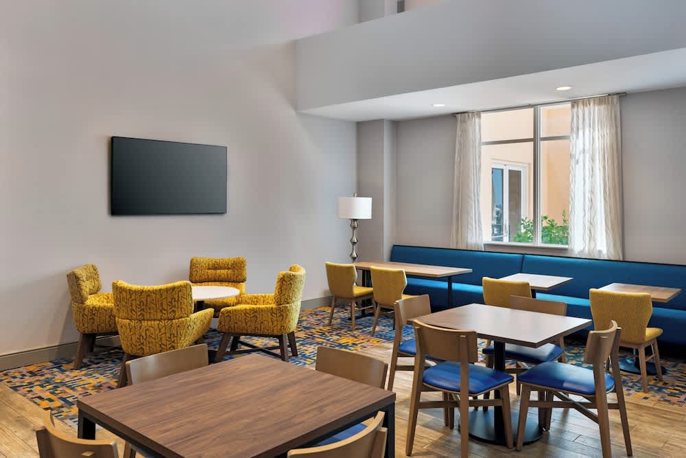 Sitteområde i lobbyen