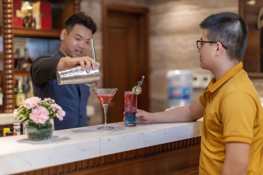 Bar (på overnattingsstedet)