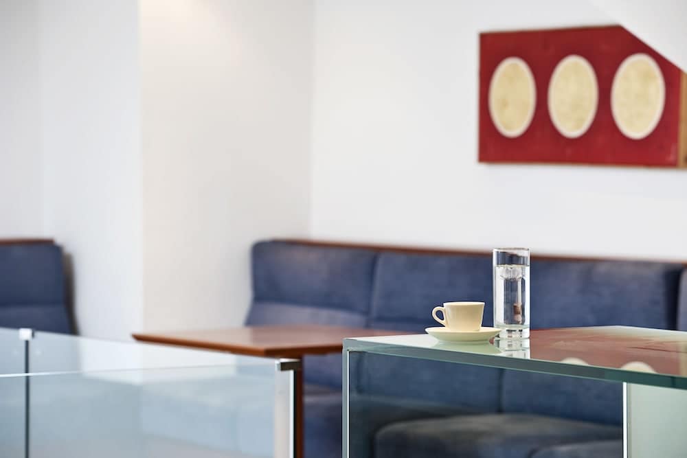 Sitteområde i lobbyen