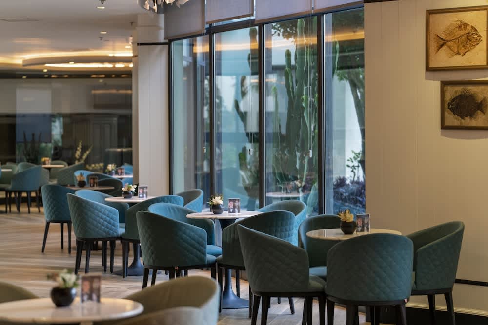 Sitteområde i lobbyen