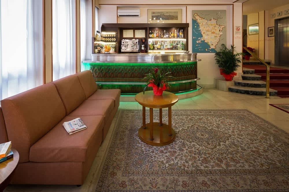 Sitteområde i lobbyen
