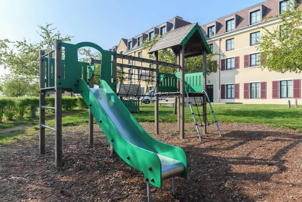 Utendørs lekeområde for barn