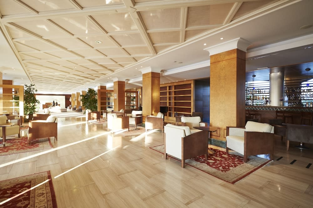 Sitteområde i lobbyen