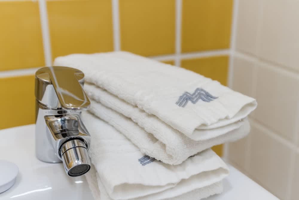 Dusj på badet
