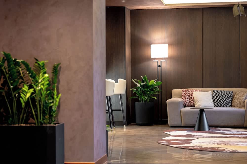 Sitteområde i lobbyen