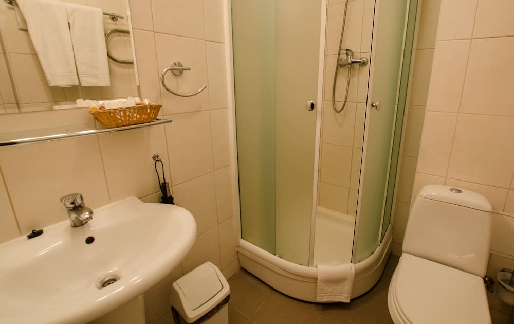 Dusj på badet